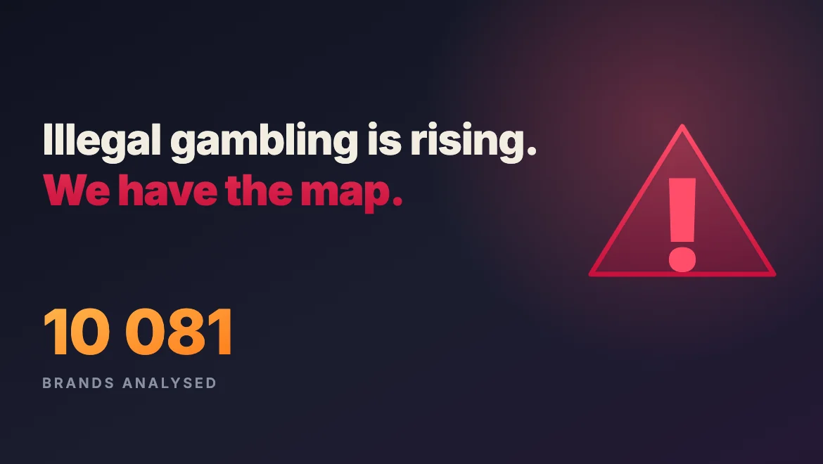 Affilmaster research: Illegal gambling is rising. We have a map.